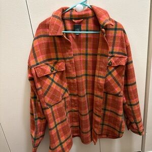 Wild Fable Vibrant Plaid Jacket